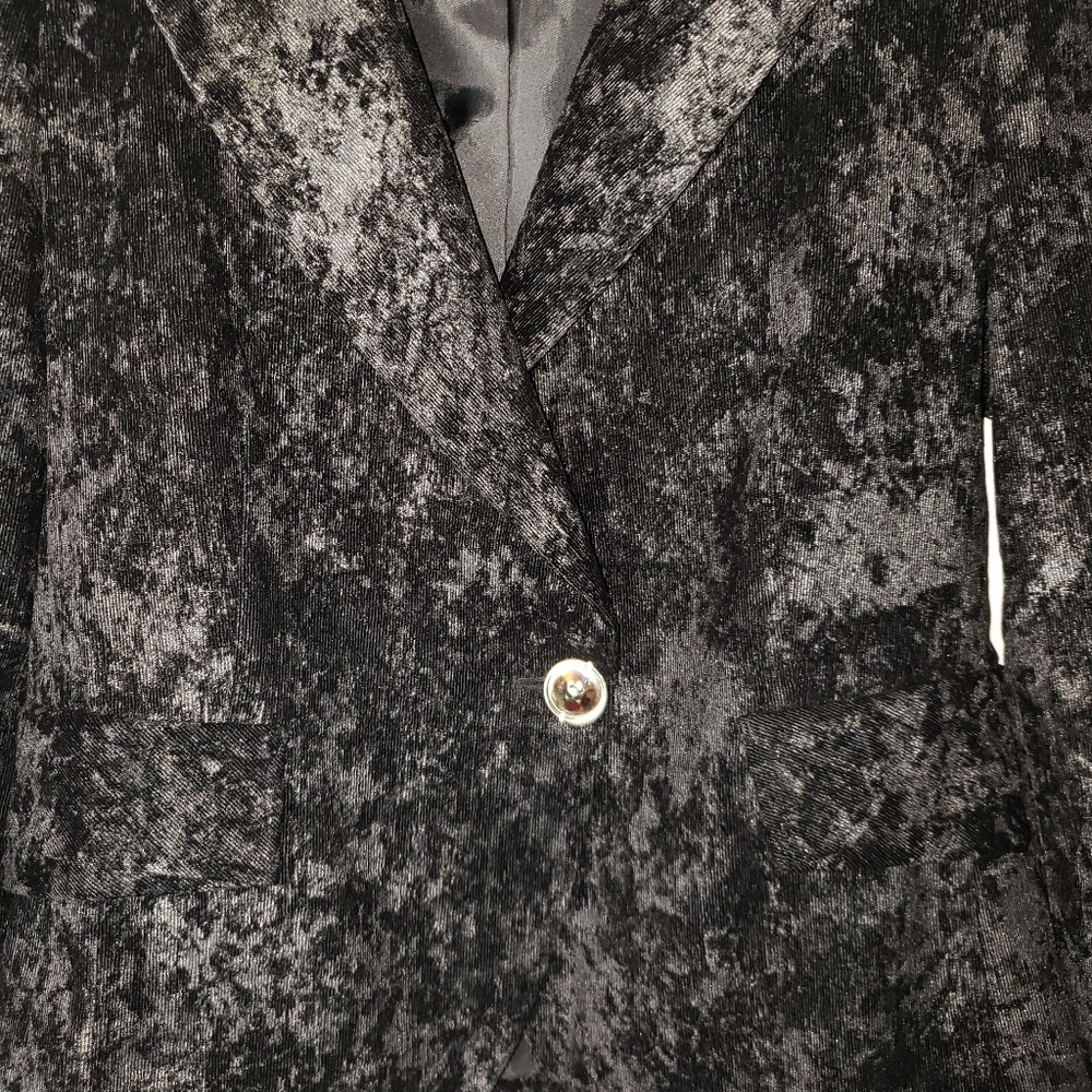 Sarah Collection Crushed Corduroy Blazer - Picture 4 of 6